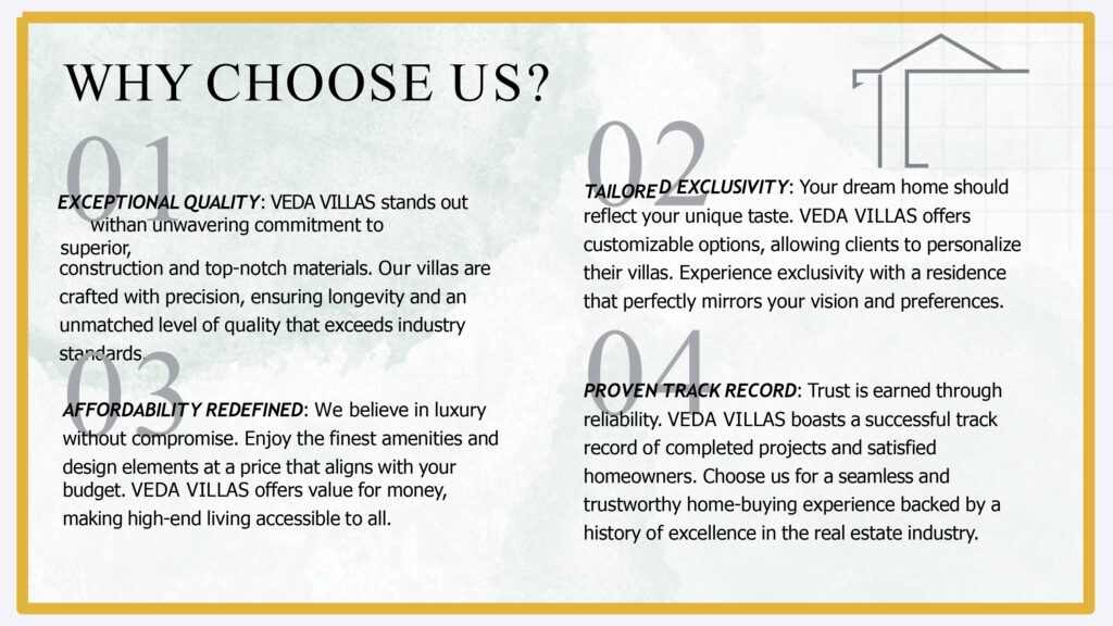 veda villas project property