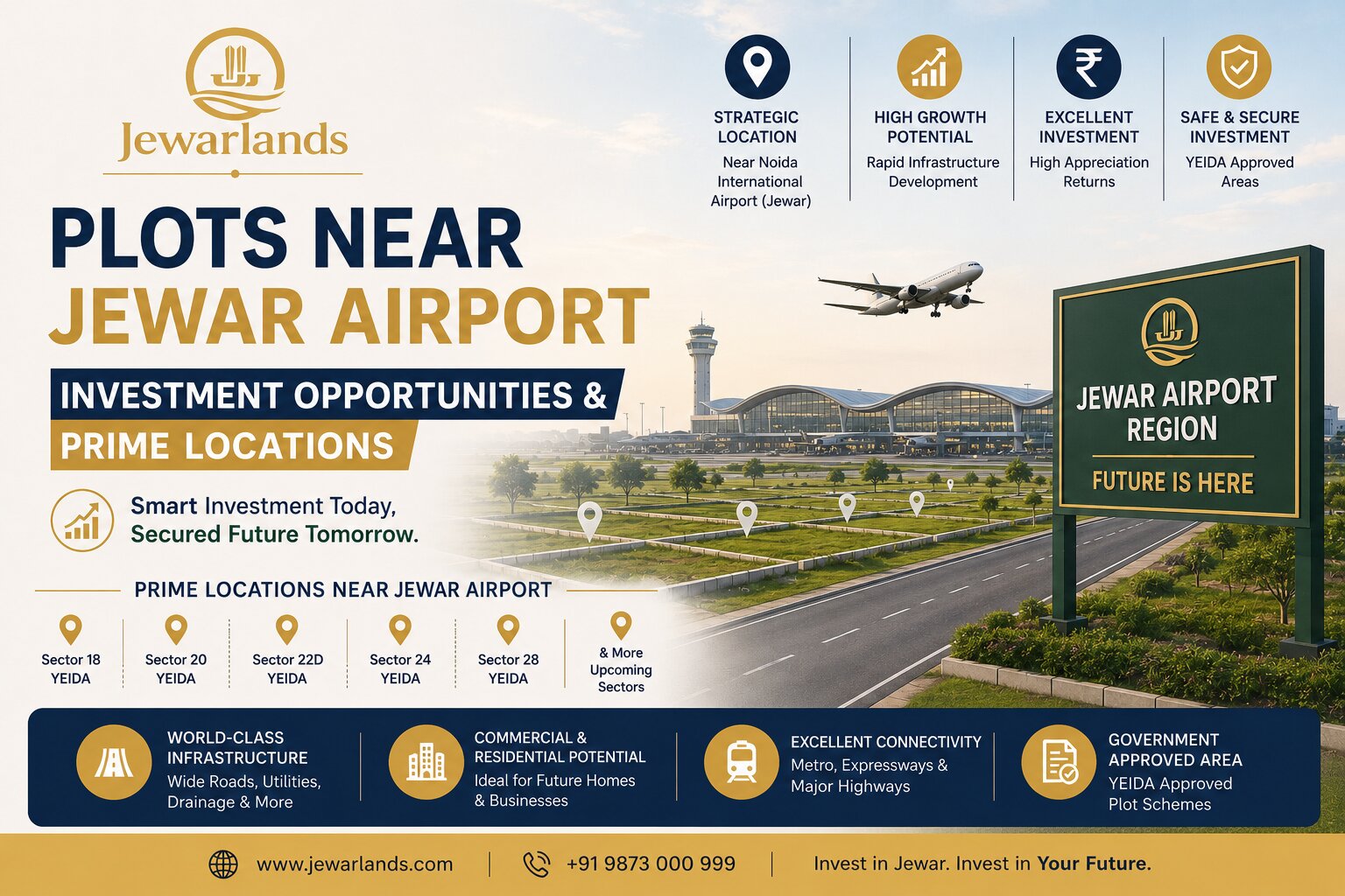 Plots Near Jewar Airport